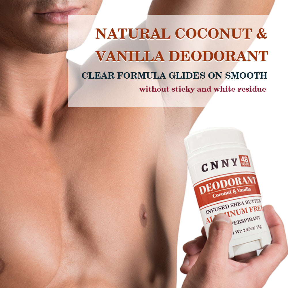 Coconut & Vanilla Deodorant for Women & Men, Aluminum-Free 75g